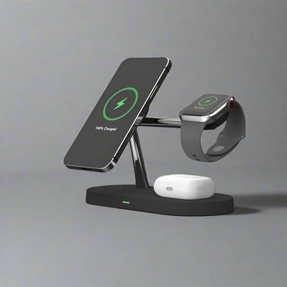 3 in 1 Wireless Charging Station - Compatible With iPhone, iwatch, Air Pods