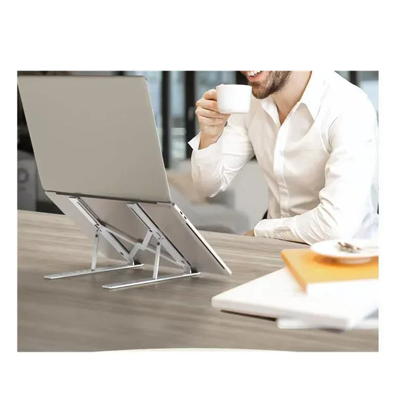 Adjustable Laptop Stand - Portable Ergonomic Holder