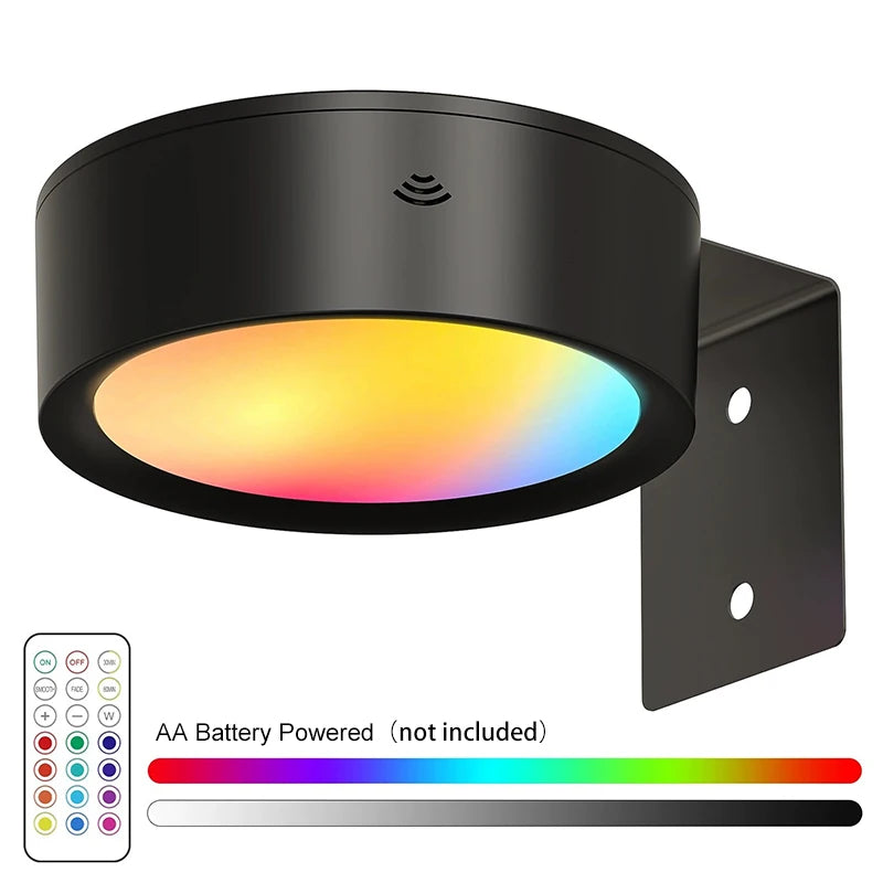 Magnetic LED Picture Light - Dimmable Wall Spotlight with Remote Control
