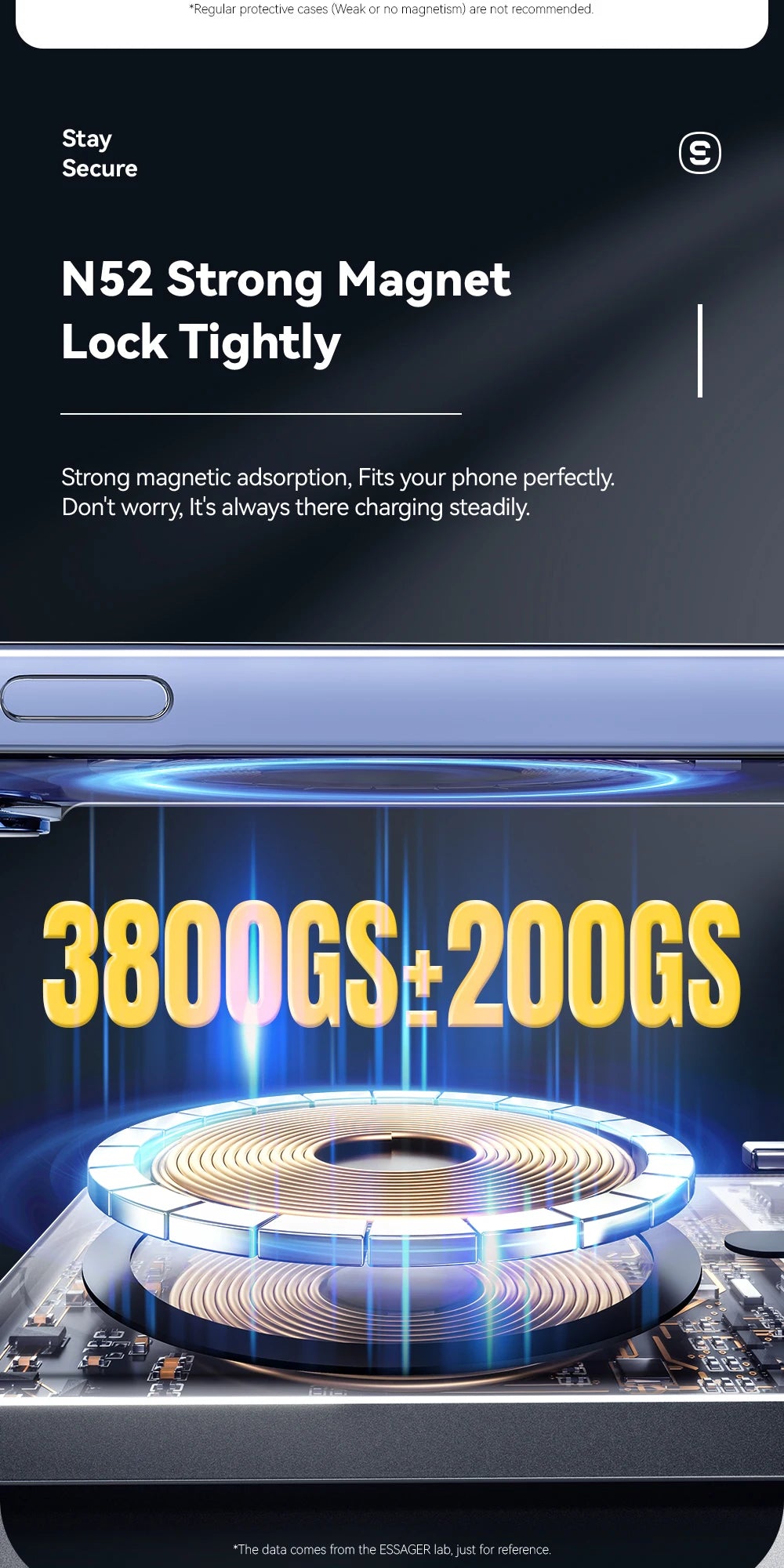 MagSafe Wireless Power Bank 5000mAh - Ultra-Slim 20W Fast Charging Portable Battery for iPhone 17/16/15/14 (Space Grey)