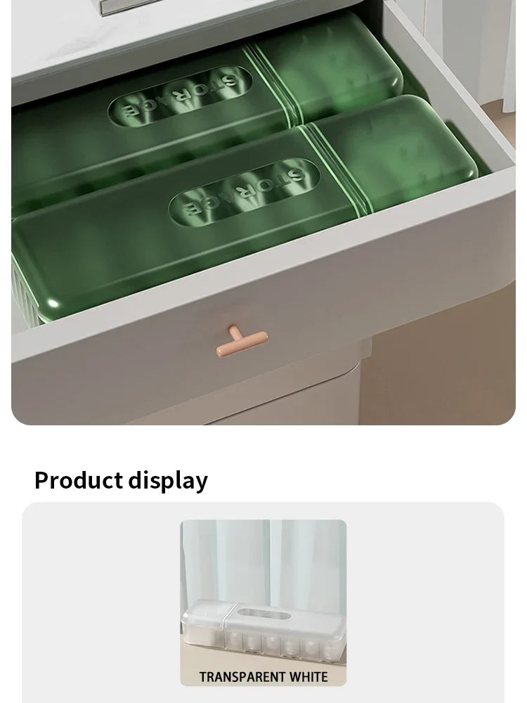 Cable Management Storage Box - Desktop Organizer