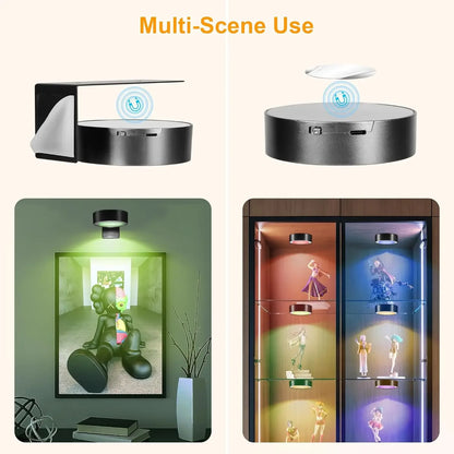 Magnetic LED Picture Light - Dimmable Wall Spotlight with Remote Control
