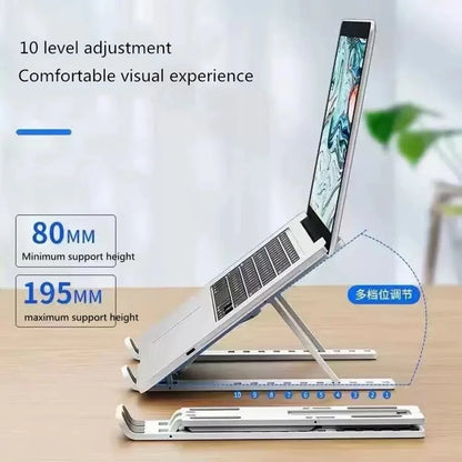 Adjustable Laptop Stand - Portable Ergonomic Holder