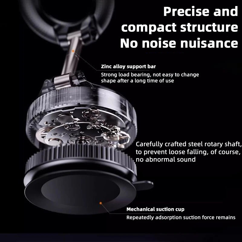 Magnetic Phone Holder - 360° Adjustable Desktop Stand